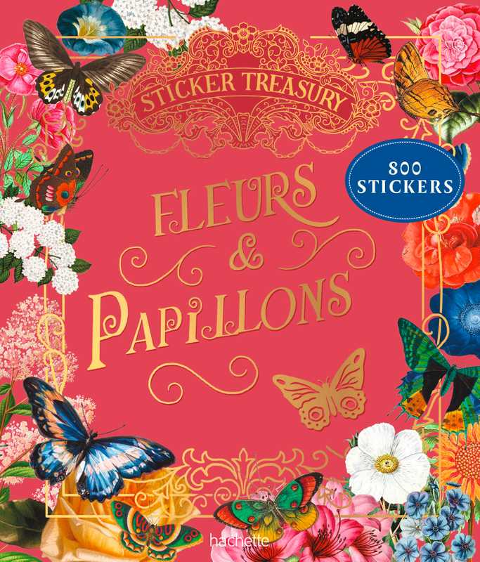 Stickers Treasury - Fleurs &amp; Papillons