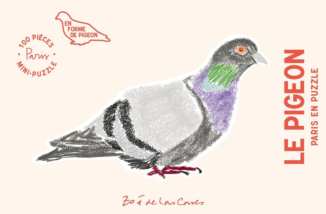 Puzzle Le pigeon - Zoé de Las Cases