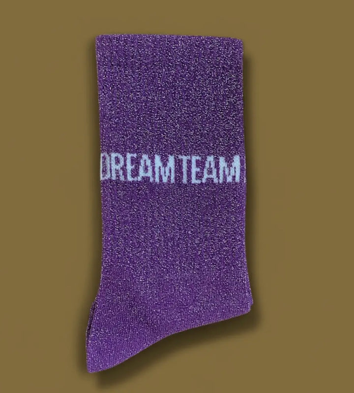 Paire de chaussettes paillettes