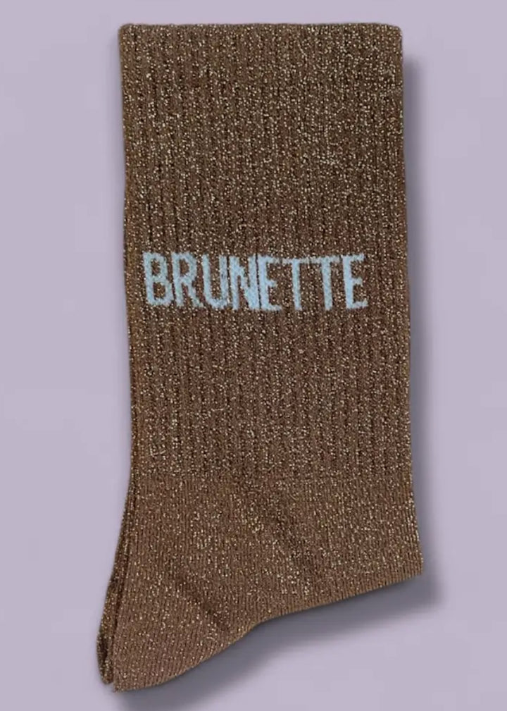 Paire de chaussettes paillettes