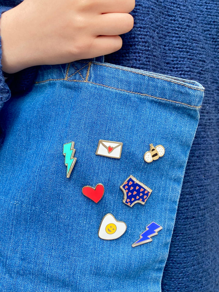 Pin's - Cœur - Maman - Spécial Fête des mères