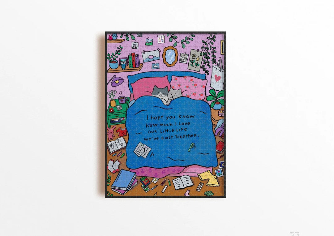 Puzzle 1000 pièces - Just the two of us - Piece &amp; love