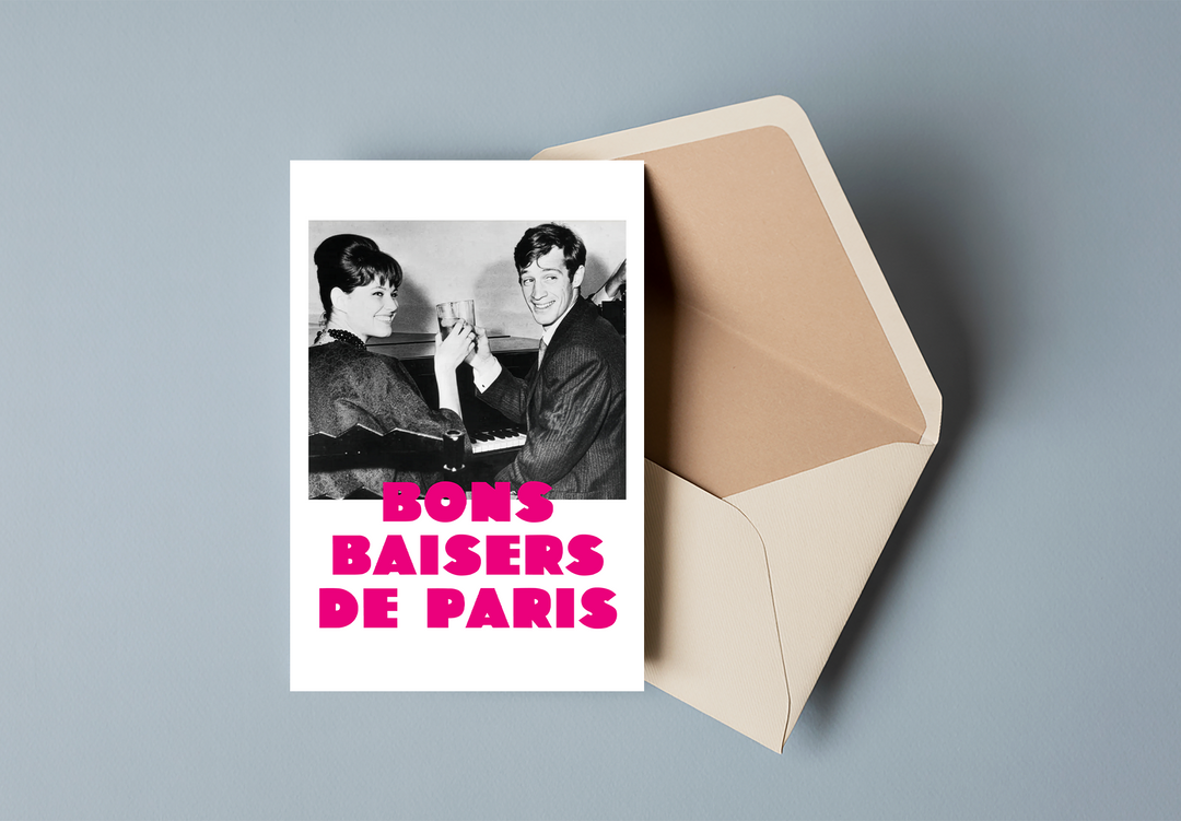 Carte postale  -  Bons baisers de paris - Les imprimeuses