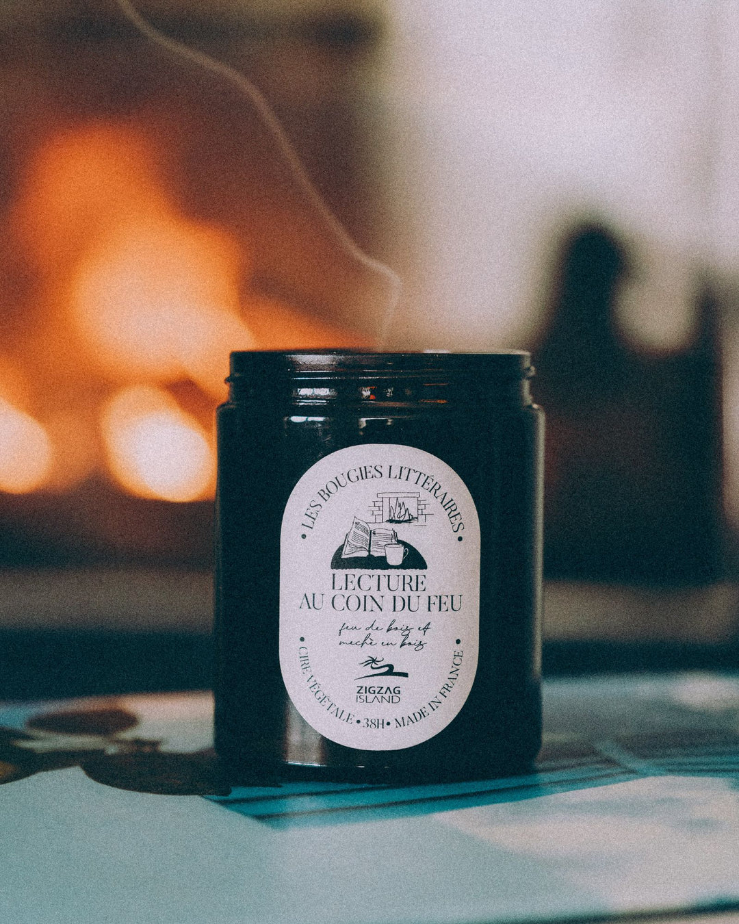 Les Bougies Littéraires végétales en pot d'apothicaire