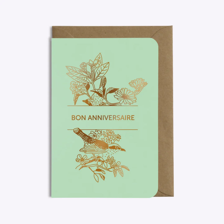 Carte de vœux - Éditions du paon
