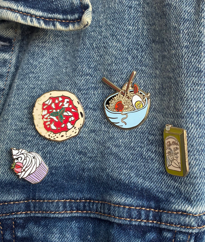 Pin's - Ramen is my love language - Nouilles - Saint-Valentin