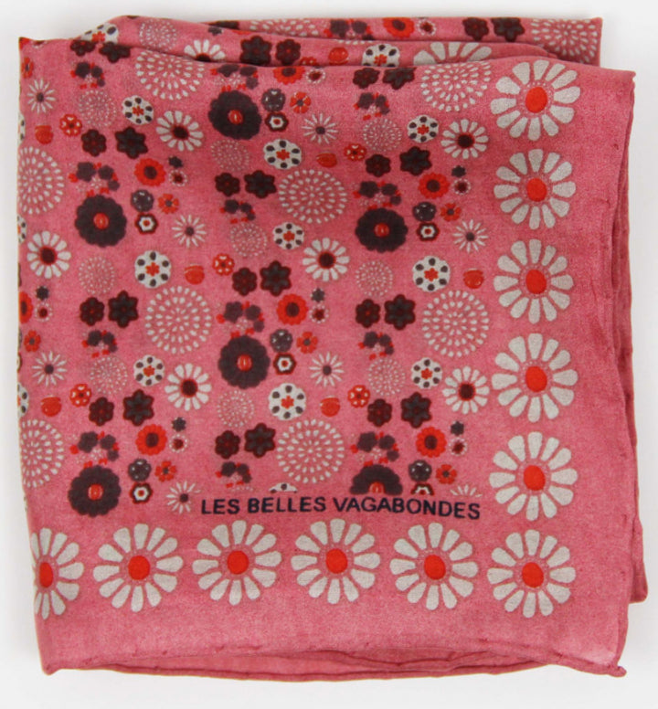 Mini foulard – 50 × 50 cm – Les Belles Vagabondes