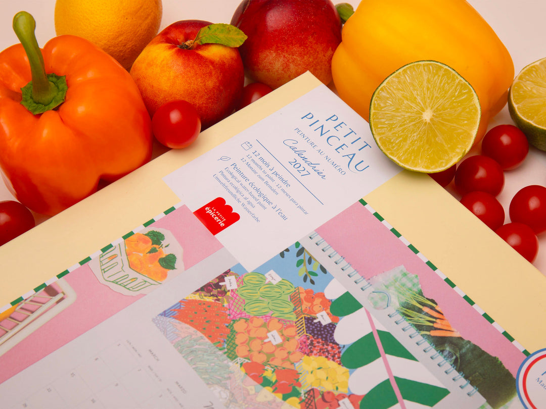 Calendrier à peindre 2027 Petit Pinceau - La Petite Épicerie