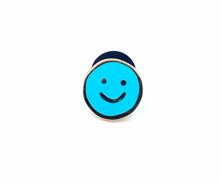 Pin's - Smile - Smiley x4 - Couleurs variables