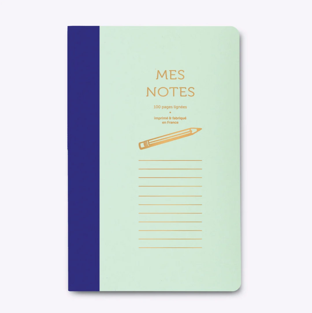 Carnet bi-color - Mes notes - Les Éditions du Paon