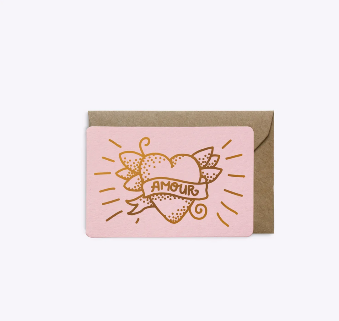Mini carte de vœux - Éditions du Paon