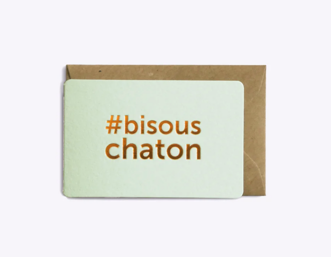 Mini carte de vœux - Éditions du Paon