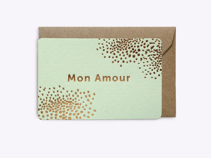 Mini carte de vœux - Éditions du Paon