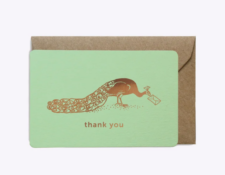 Mini carte de vœux - Éditions du Paon