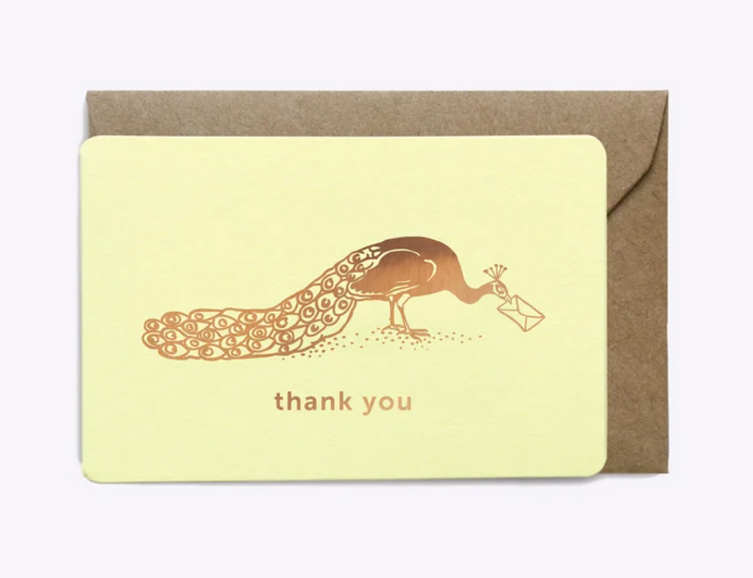 Mini carte de vœux - Éditions du Paon