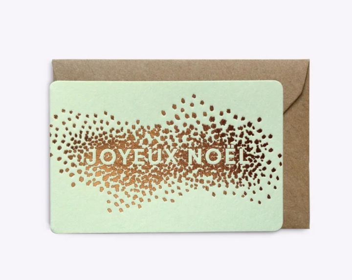 Mini carte de vœux - Éditions du Paon