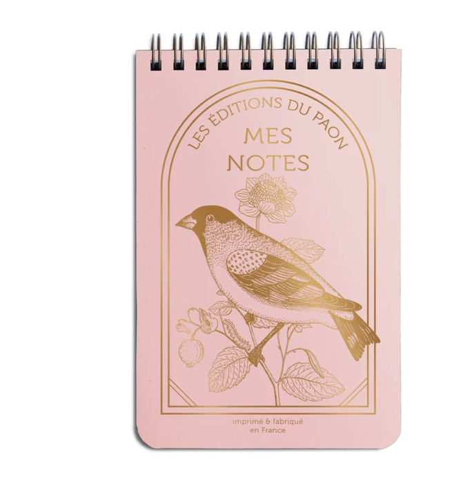 Petit bloc - Mes petites notes - Les Éditions du Paon