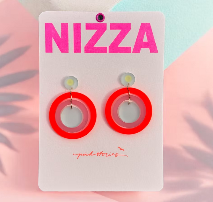 Boucle d'oreille - MIAMI TULUM - Pink stories