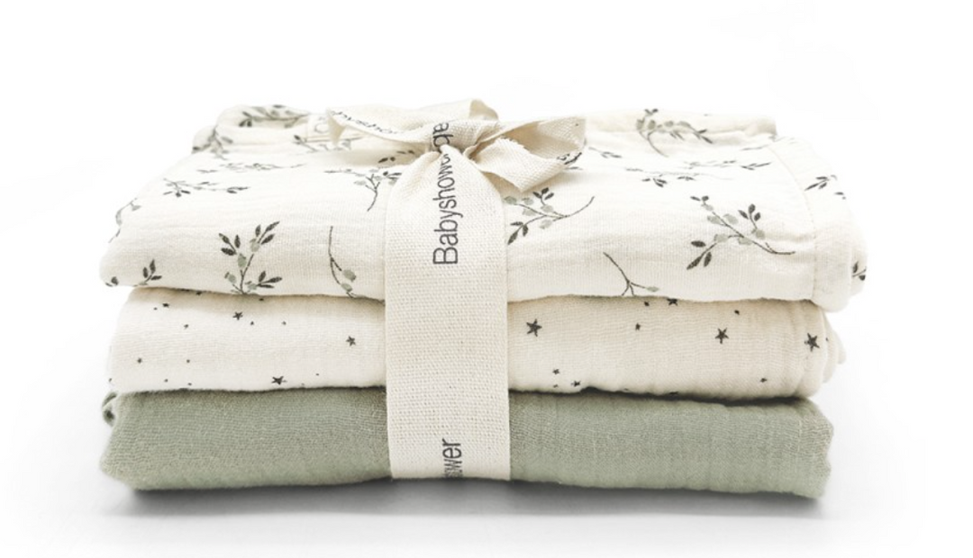 1 mini-lange soft print - Babyshower