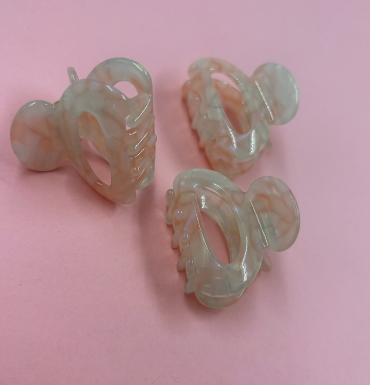 Pince à cheveux coquillage