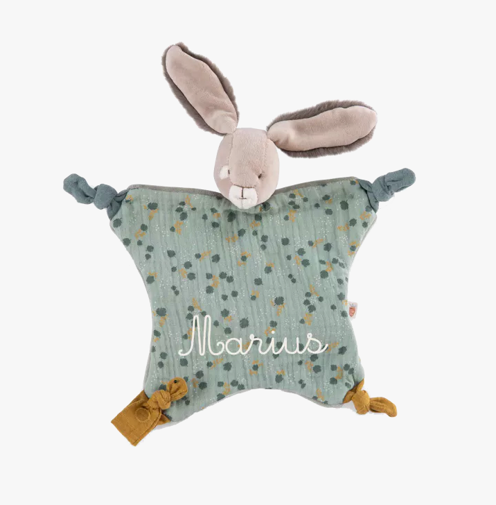 Doudou lapin - Trois petits lapins - Moulin Roty
