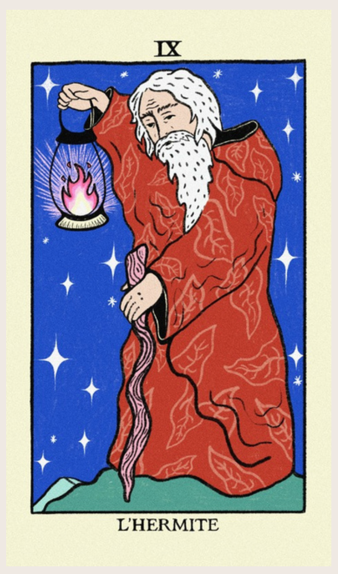 Affiche Tarot de Marseille 21*12- Pauline Féménia