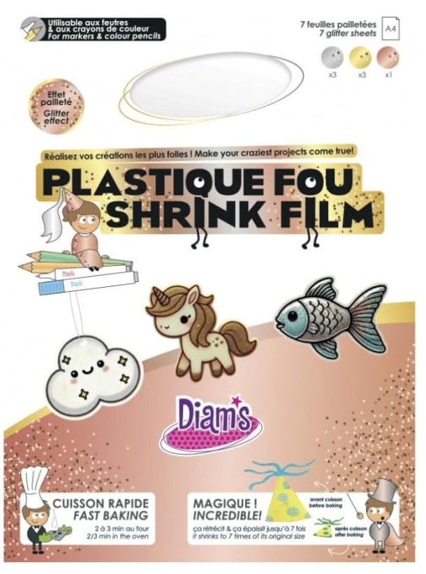 Plastique fou - 7 feuilles - Diam’s