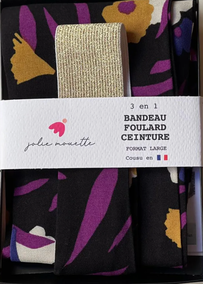 Bandeau Ceinture 3-en-1 - Jolie mouette
