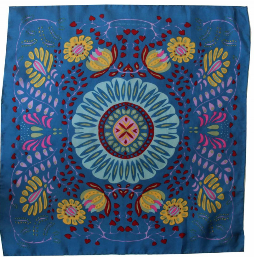 Mini foulard – 50 × 50 cm – Les Belles Vagabondes