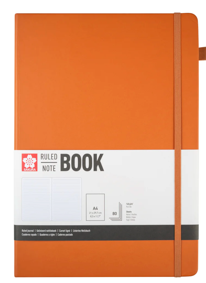 Carnet ligné Sakura 13 × 21 cm – 160 pages – Royal Talens