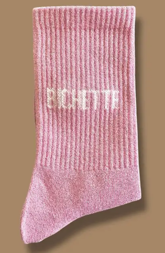 Paire de chaussettes paillettes