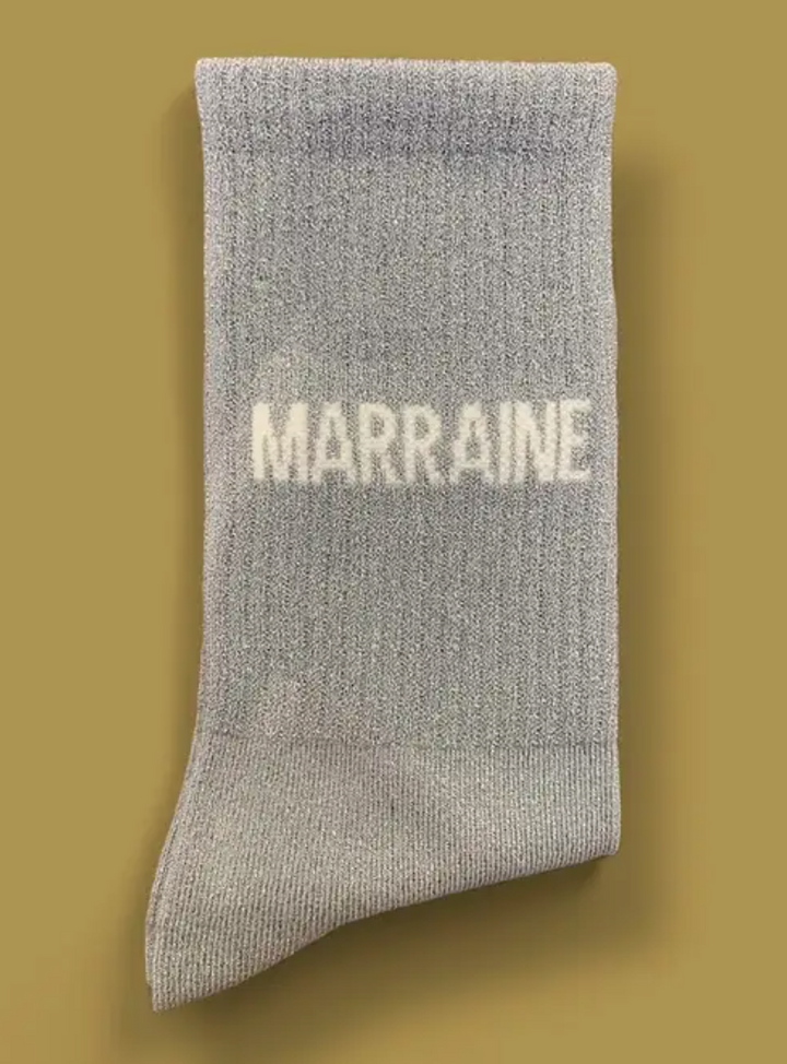 Paire de chaussettes paillettes