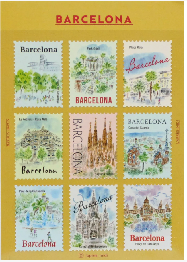Planche d’autocollants City Stickers - Marks