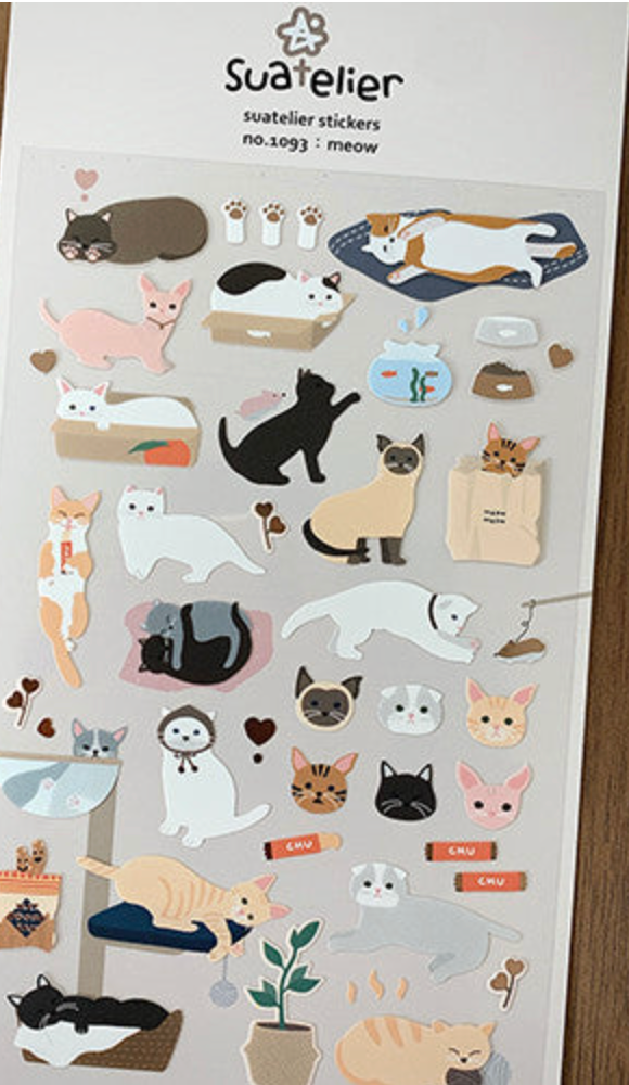Planche d’autocollants décoratifs Daily Deco - Suatelier