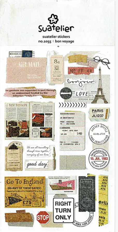 Planche d’autocollants décoratifs Daily Deco - Suatelier