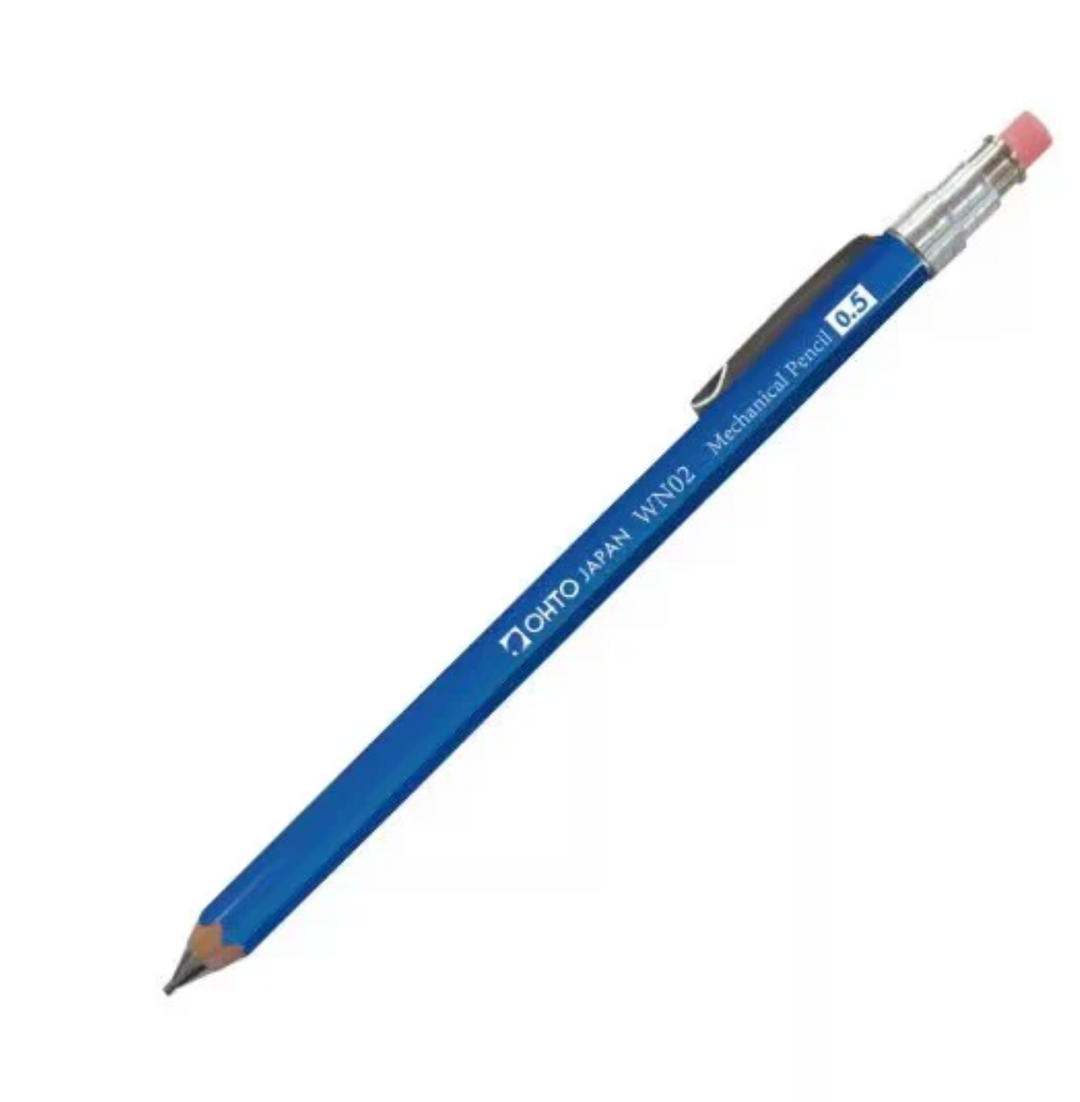 Porte‑mine bois mécanique 2,0 / 0,5  mm  – OHTO