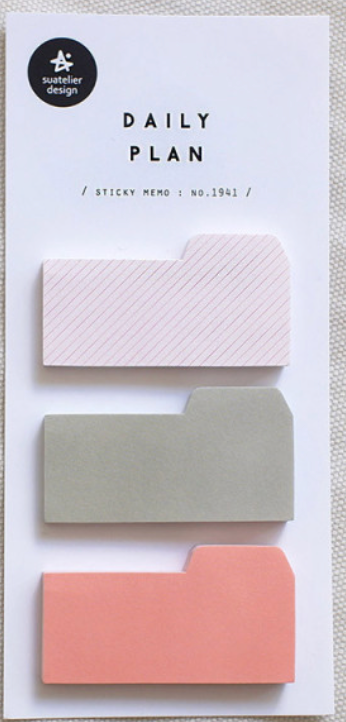 Sticky memo - Daily plan - Suatelier