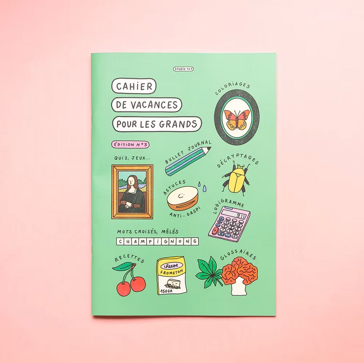 Cahier de vacances pour les grands - Studio 1 + 1