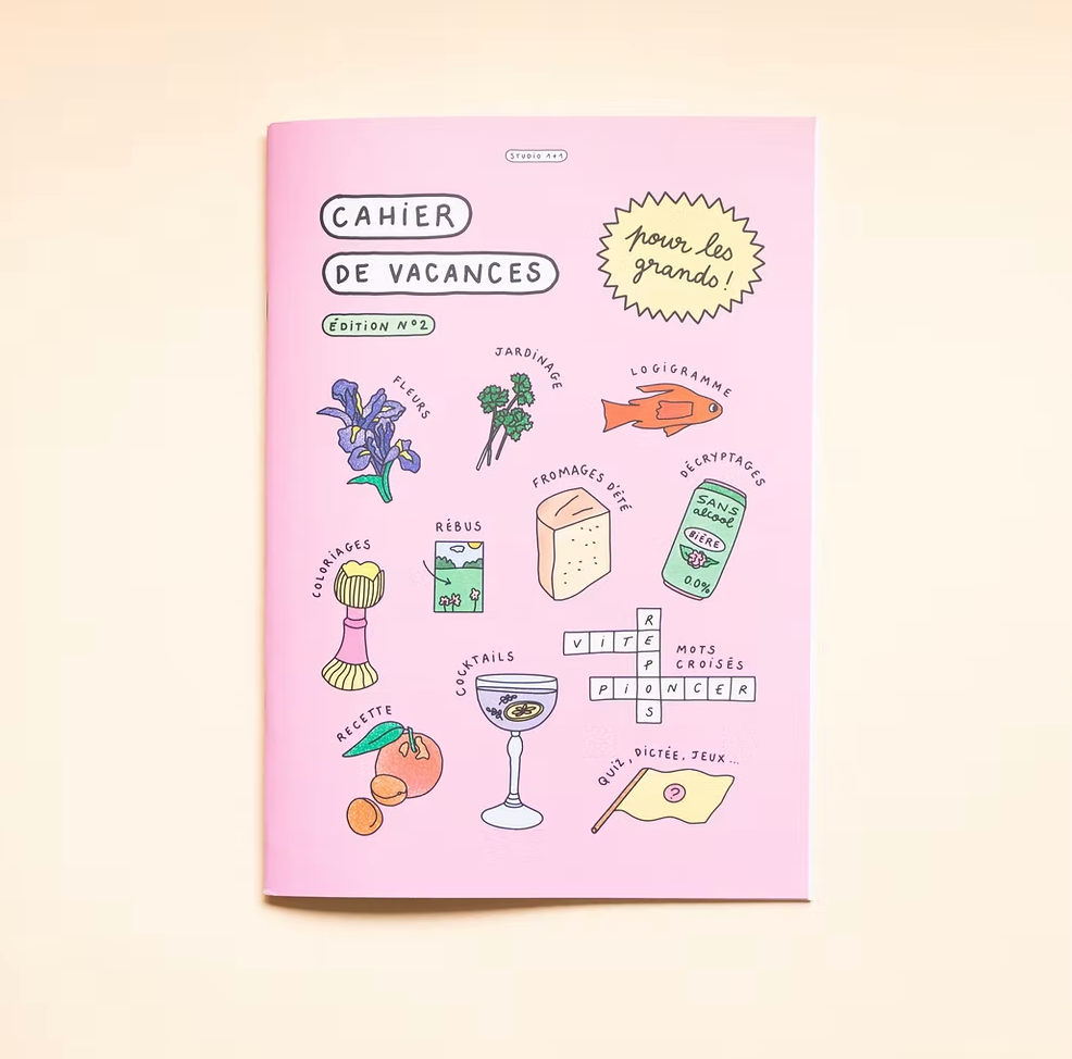 Cahier de vacances pour les grands - Studio 1 + 1
