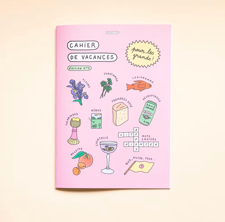 Cahier de vacances pour les grands - Studio 1 + 1