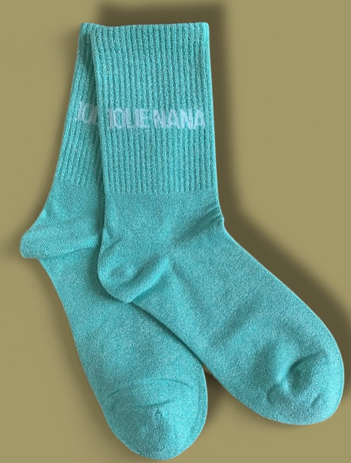 Paire de chaussettes paillettes