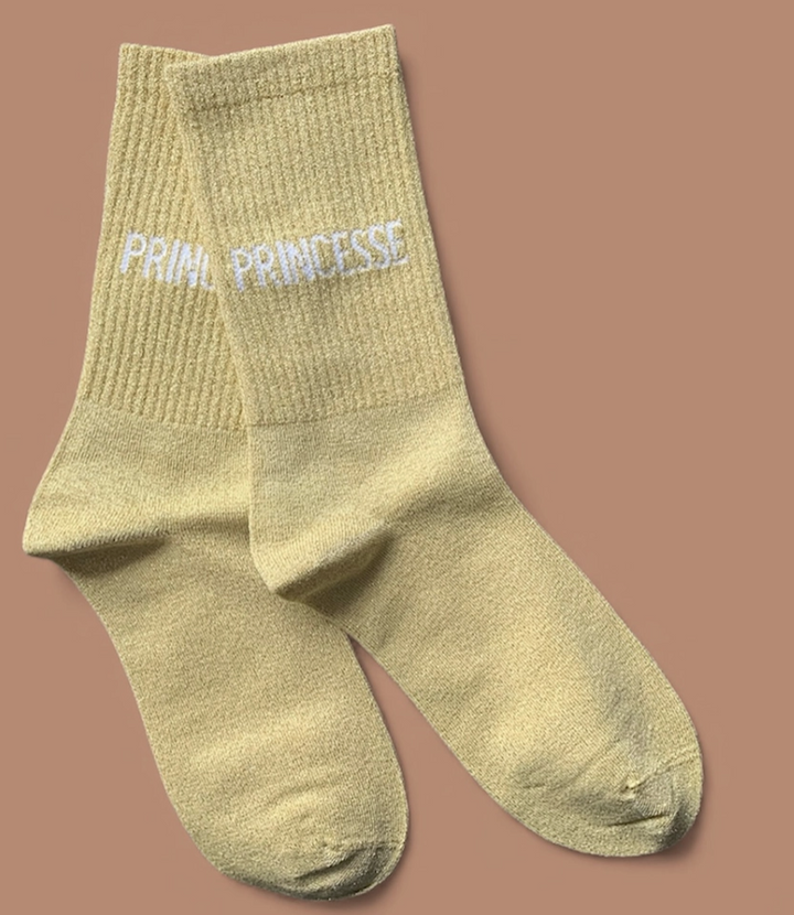 Paire de chaussettes paillettes