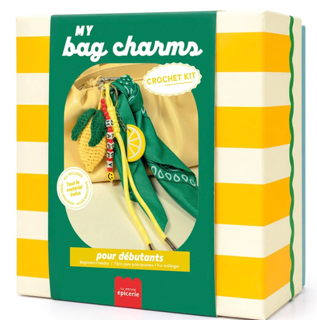 KIT DIY Crochet Bag Charms - La petite épicerie