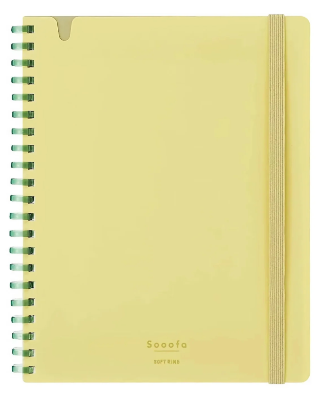 Carnet Softring Sooofa A5 – 80 Pages