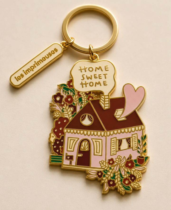 Porte-clé Maison - Home sweet Home