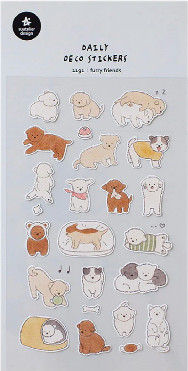 Planche d’autocollants décoratifs Daily Deco - Suatelier