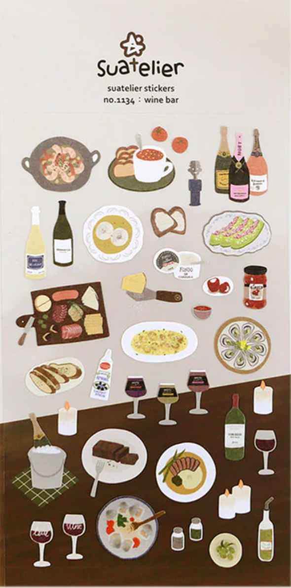 Planche d’autocollants décoratifs Daily Deco - Suatelier