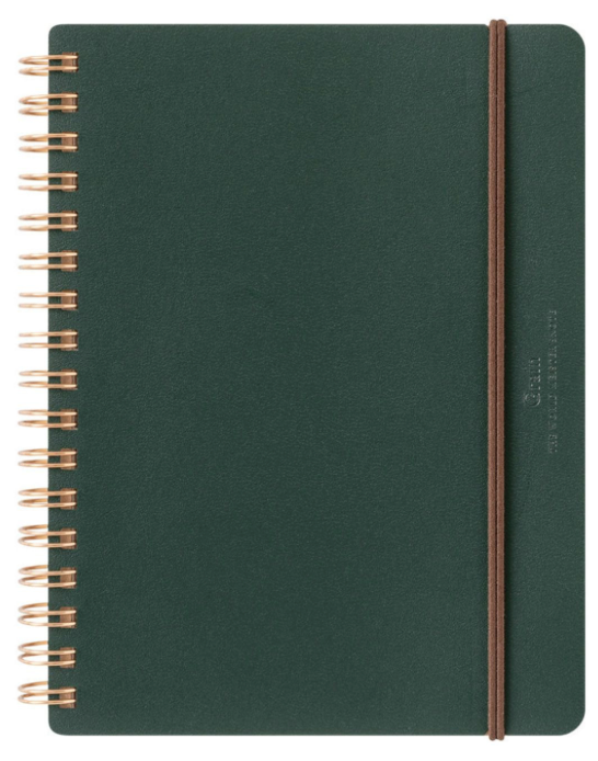 Carnet Grain B6 cuir recyclé - Midori
