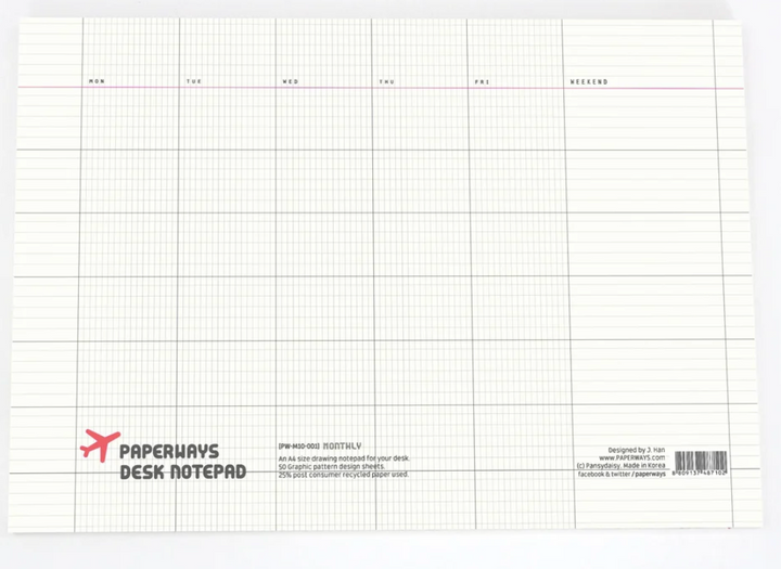 Bloc-notes de bureau A4 - Paperways