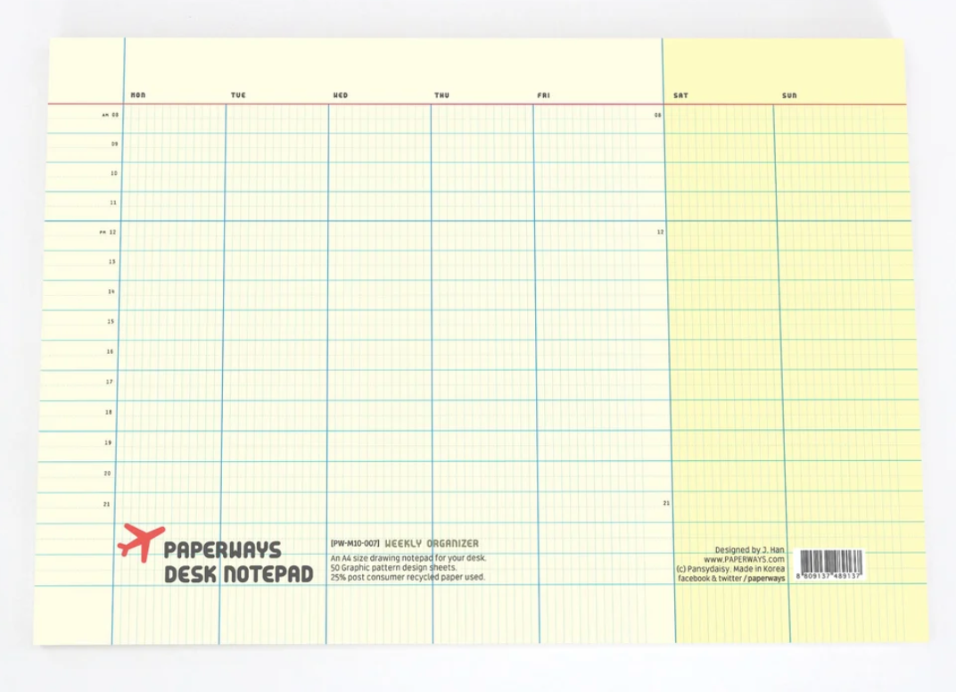 Bloc-notes de bureau A4 - Paperways